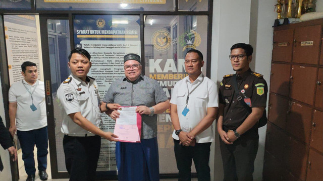 Pengacara Razman Arif Nasution dijebloskan ke Lapas Cipinang, Jakarta Timur. Foto: Dok. Lapas Cipinang