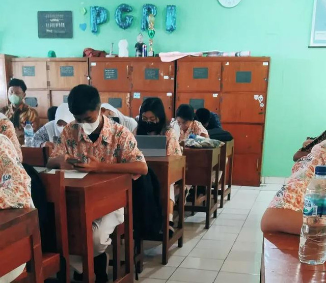 Ilustrasi Siswa SMAN 94 JAKARTA (Sumber: Dokumentasi Pribadi)