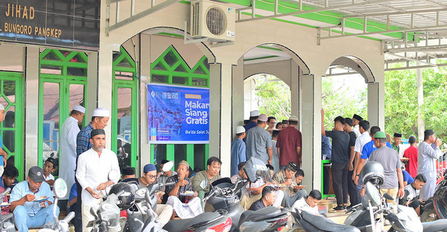 TDA Peduli Pangkep Rutin Gelar Program Charity Food