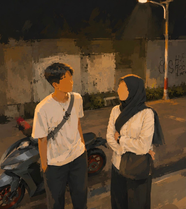 Aku membuat cerita singkat, karena hari ini angin berhembus dari arah timur, dan dalam sepersekian detik tanpa izin, tanpa permisi, kamu muncul lagi di kepalaku. Senyummu yang lebar itu. Yang kalau kamu ketawa, rasanya satu ruangan ikut hangat.