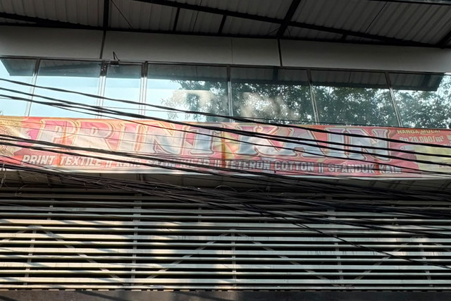 Percetakan Mau Print di Jalan Kalibaru Timur, Senen, Jakarta Pusat, Minggu (28/6/2026). Foto: Rayyan Farhansyah/kumparan