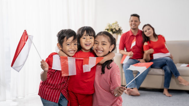 Ilustrasi Merayakan 17 Agustus, Foto: Shutterstock/kumparanMOM