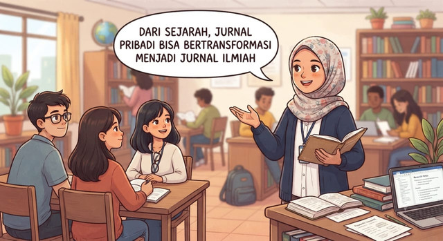 ilustrasi kreasi Gemini AI.