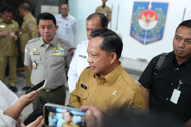 Antisipasi dampak El Nino, Mendagri Tito instruksikan kepala daerah perkuat mitigasi karhutla dan jaga ketersediaan air, Senin (29/6/2026). Foto: Dok. Kemendagri