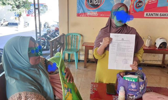 Wanita tunawicara MR (31) melaporkan suaminya ke Polres Situbondo terkait dugaan penelantaran istri. Foto: Dok. Istimewa