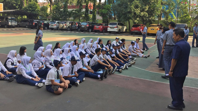 Ilustrasi kegiatan MPLS SMP. Foto: Fachrul Irwinsyah/kumparan