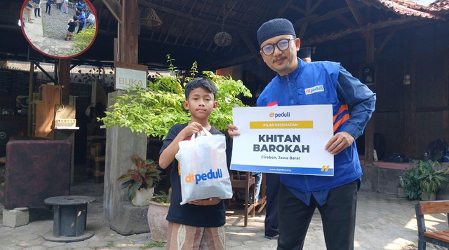 Kolaborasi DT Peduli dan Jagoan Khitan Sukses Gelar SunAdventure di Kopi Roemah Trusmi, Cirebon (Sumber: DT Peduli)
