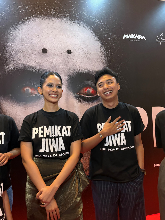 Para cast film Pemikat Jiwa di Epicentrum XXI, Selasa (30/6/2026). Foto: Vincentius Mario/kumparan