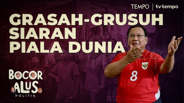 Gambar: Bocor Alus Politik/Youtube: Tempodotco