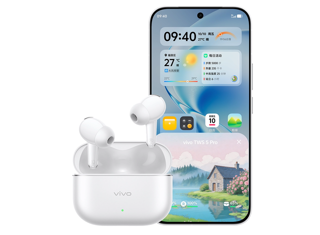 vivo TWS 5 Pro. Foto: Dok. vivo China