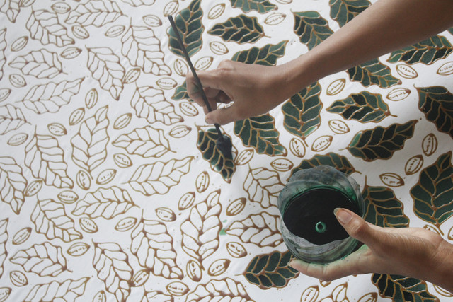 Ilustrasi motif batik. Foto: waktupukul11/Shutterstock