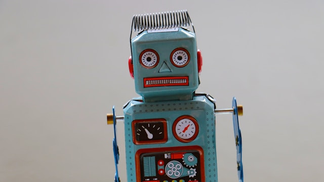 Ilustrasi mainan robot pintar 2026. Foto: Emilipothèse/Unsplash