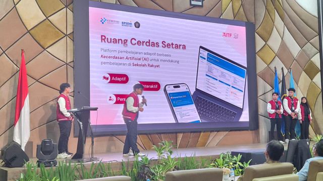 Kemensos dan Komdigi-UB kembangkan sistem AI untuk dukung kurikulum di 178 Sekolah Rakyat mulai tahun ajaran 2026/2027, Selasa (30/6/2026). Foto: Dok. Kemensos