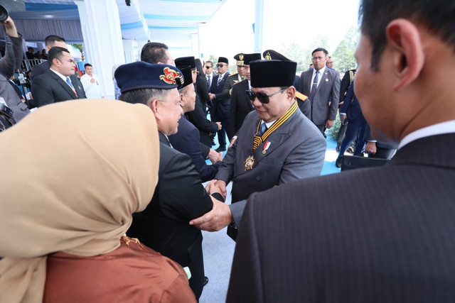 Mendagri Tito Karnavian hadiri Upacara Peringatan ke-80 Hari Bhayangkara di Bogor, Rabu (1/7/2026). Foto: Dok. Kemendagri