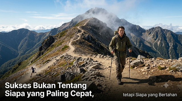 Bukan Tentang Siapa yang Paling Cepat..."