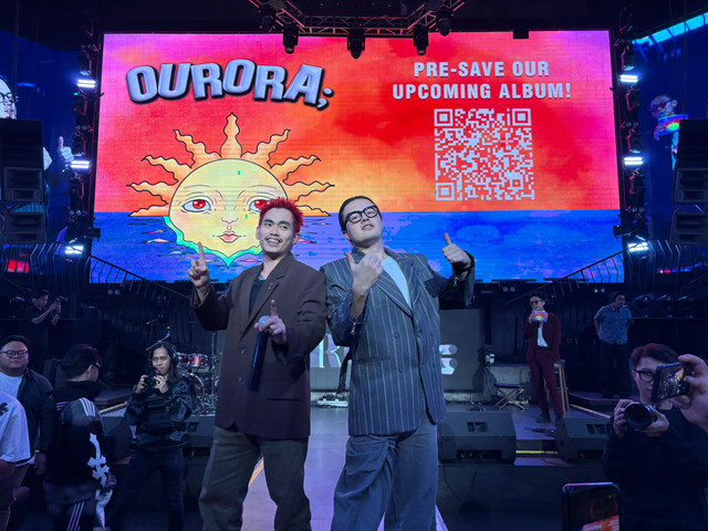 DNA (Aloy dan DJ Jay Jax) rilis album baru "Ourora;" di W Super Club Gatot Subroto, Jakarta, Rabu (1/7/2026). Foto: Gitario Vista Inasis/kumparan