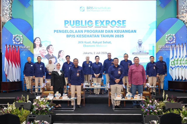 Public Expose Pengelolaan Program dan Keuangan BPJS Kesehatan Tahun 2025 yang diselenggarakan di Jakarta dan disiarkan melalui Zoom, Kamis (2/7). Foto: Dok.Istimewa