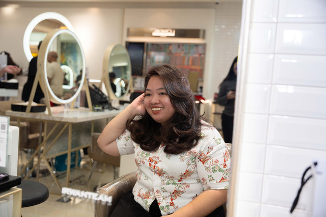 Pengalaman menjajal teknik French Blending dengan iNOA dari L’Oréal Professionnel. Foto: L’Oréal Indonesia