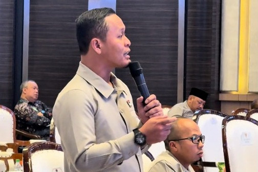 Wali Kota Pekanbaru Agung Nugroho menyampaikan dukungan agar Program Makan Bergizi Gratis (MBG)terus dilanjutkan dan diperkuat. Foto: Pemkot Pekanbaru