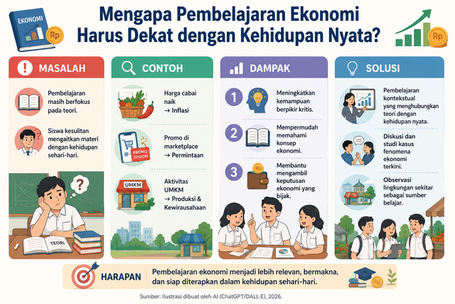 Sumber ilustrasi: Ilustrasi dibuat oleh AI (ChatGPT/DALL·E), 2026.