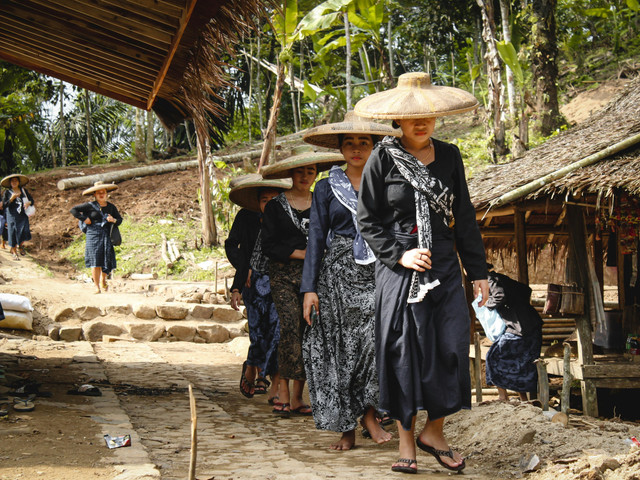 Ilustrasi Masyarakat Baduy. Foto: Unsplash.