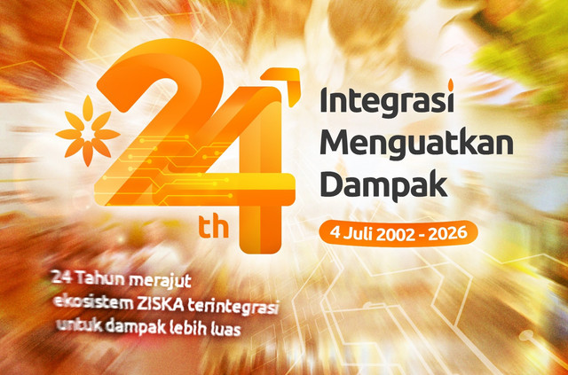 Milad 24 Tahun Lazismu. Sumber : Instagram @lazismupusat