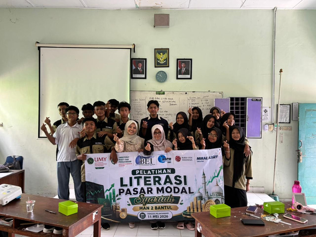 UMY Bekali Siswa MAN 2 Bantul Literasi Investasi Pasar Modal Syariah