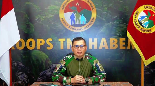 Letnan Kolonel (Inf.) Wirya Arthadiguna, Kepala Penerangan Koops TNI Habema. Foto: Dok. Koops TNI Habema
