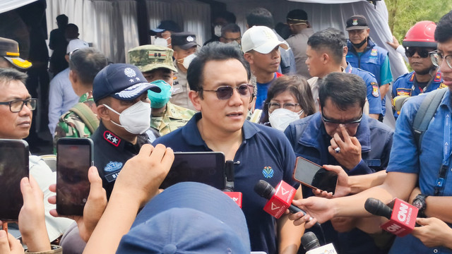 Wakil Menteri Lingkungan Hidup (LH) Diaz Faisal Malik Hendropriyono di TPA Jatiwaringin, Tangerang, Sabtu (4/7/2026). Foto: Dok. Istimewa