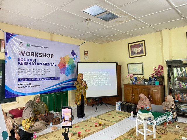 Dosen UMY Latih Warga Bantul Kelola Stres dan Emosi Lewat Workshop Mental
