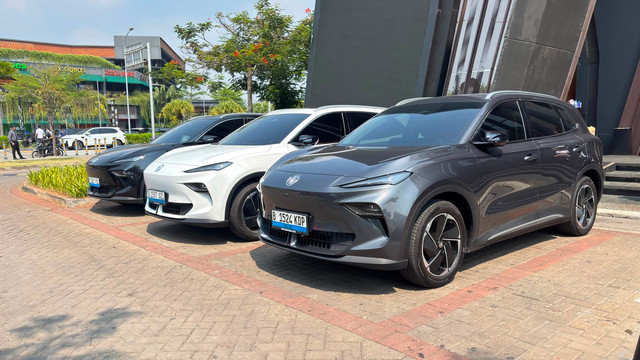 Seremoni penyerahan 1.000 unit pertama mobil listrik MG S5 EV di PIK, Jakarta Utara, Sabtu (4/7/2026). Foto: dok. Istimewa