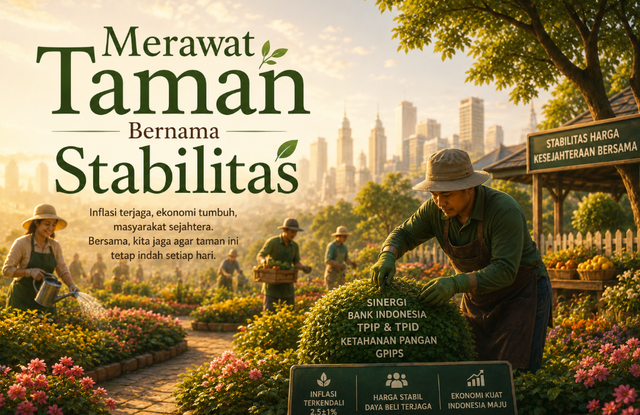 Merawat Taman Bernama Stabilitas, sumber: AI