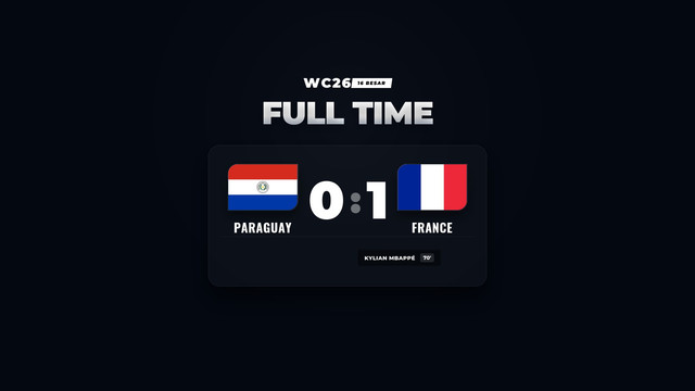 Hasil Piala Dunia 2026: Prancis Bungkam Paraguay 1-0