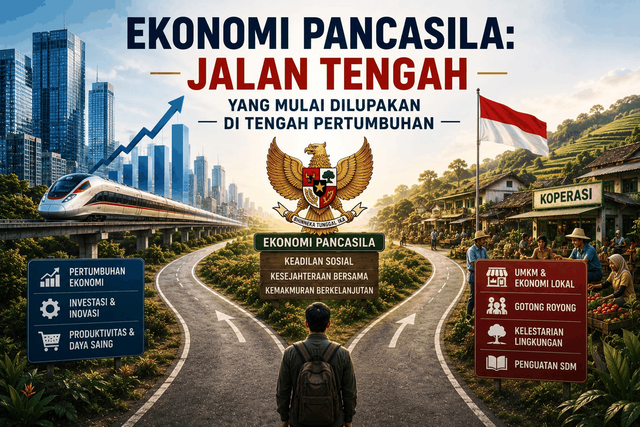 Ilustrasi menggunakan Kecerdasan Buatan (AI) 