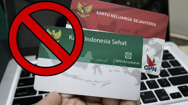 Foto Kartu Indonesia Sehat ( BPJS PBI ) & Kartu Keluarga Sejahtera ( sumber : Natasya Rahmi Adya )