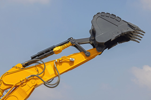 Ilustrasi ekskavator. Foto: Baloncici/Shutterstock