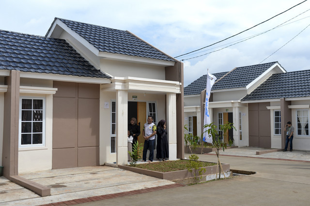 Ilustrasi syarat rumah subsidi tanpa DP untuk driver ojol. Foto: Muhammad Bagus Khoirunas/ANTARA FOTO