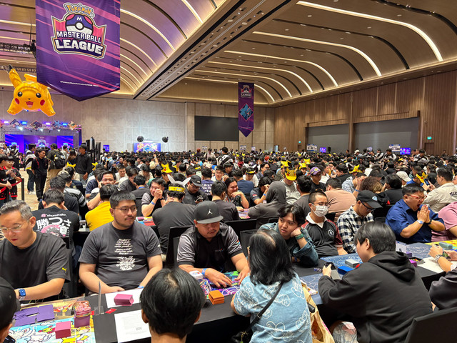 Para player Pokemon Master Ball League 2025-2026 di NICE pada 27-28 Juli 2026. Foto: Gitario Vista Inasis/kumparan