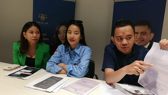 Dewi Wulan pelapor Lisa Mariana. Dok: Istimewa
