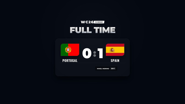 Hasil Piala Dunia 2026: Spanyol Bungkam Portugal di Detik Akhir