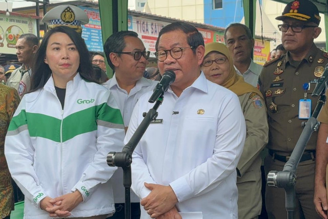 Gubernur DKI Jakarta Pramono Anung saat ditemui di kawasan Jakarta Pusat, Selasa (7/7/2026). Foto: Nauval Pratama/kumparan