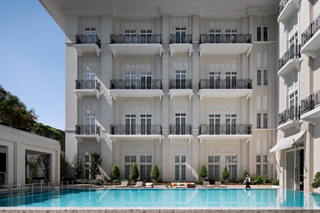 Kolam renang The Grand Mansion Menteng. Foto: The Grand Mansion Menteng