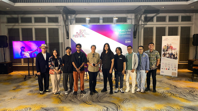 Konferensi Pers Gaia Music Festival 2026. Foto: Dok. Gaia Music Festival