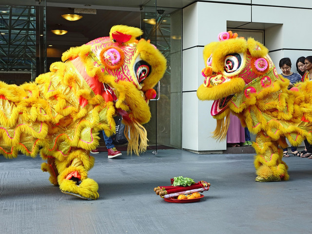 Ilustrasi Barongsai. Foto: Pixabay.