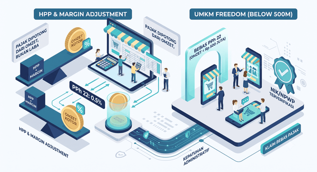 Pelaku Bisnis Online Perlu Menghitung Ulang HPP-nya. Ilustrasi: Gemini AI