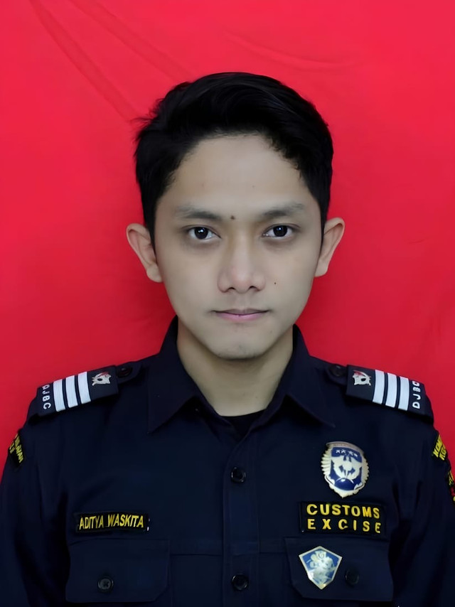 Alm Aditya Waskita Jauhari. Foto: Dok. Bea Cukai