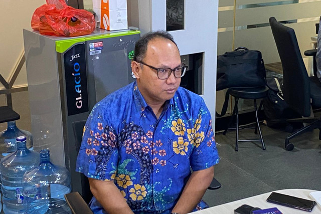 Direktur Perdagangan dan Pengaturan Anggota Bursa BEI, Irvan Susandy, di Gedung BEI, Jakarta, Rabu (8/7/2026). Foto: Muhammad Fhandra Hardiyon/kumparan