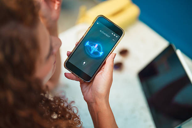 Ilustrasi Saat Manusia Menggunakan Sistem Ai Chatbot Pada Aplikasi Seluler Percakapan Chatbot Teknologi Ai Artificial Intelligence Teknologi Futuristik Asisten Virtual Di Internet Foto Stok - Unduh Gambar Sekarang - iStock https://share.google/Ui9dXc00RKdb9B9SJ