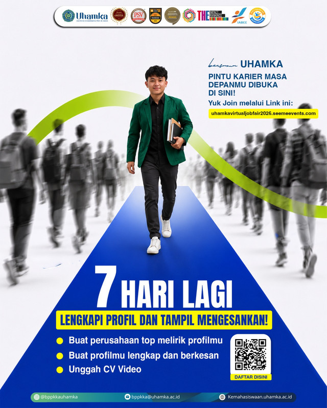 Virtual Job Fair Uhamka Hadirkan 22 Perusahaan dan 3.828 Lowongan Kerja