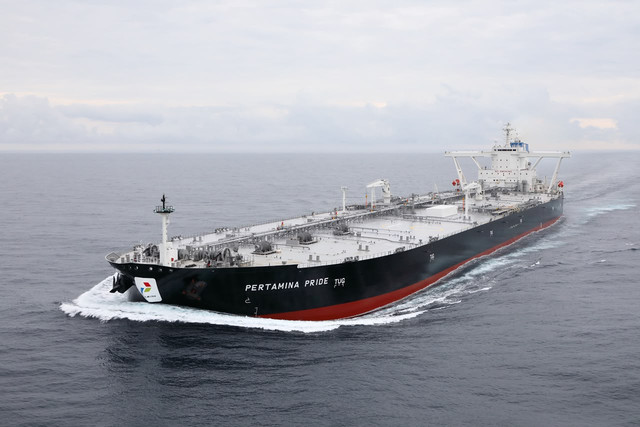 VLCC Pertamina Pride berhasil melewati Selat Hormuz, Selasa (7/7/2026). Foto: Pertamina International Shipping